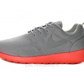 Chaussures Nike Roshe Run Mid Femme Sport Rouge Nike Nouvelle Chaussure