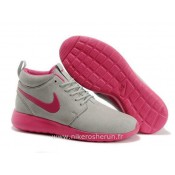 Chaussures Nike Roshe Run Mid Femme Loup Gray Nike Roshe Run Mid Id Running Shoes