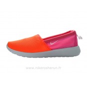 Chaussures Nike Roshe Run Slip on Femme Orange Roshe Run Mercurial Vapor