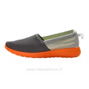 Chaussures Nike Roshe Run Slip on Femme Orange Roshe Run Slip On Factory Merignac