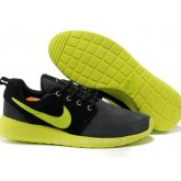Chaussures Nike Roshe Run Mesh Homme Noir Fluorescent Nike Rosh Run Homme Officiel