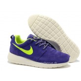 Nike Roshe Run Chaussure pour Femme Pourpre Blanc Acheter Roshe Run Magasin