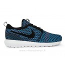 Nike Flyknit Roshe run Noir-Turquoise Nike Roshe 2015 Montre Running