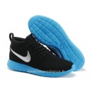 Chaussures Noir Metallic Nike Roshe Run Bleu Store Bastille