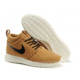 Nike Roshe Run Mid pour Homme Hazel Brun Noir Nike Boutique Officiel
