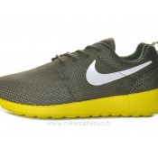 Chaussures Nike Roshe Run Mesh Homme Army Vert Nike Roshe Run Shop Boutique Paris