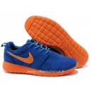Chaussures Nike Roshe Run Homme Bleu Marine Orange Rosh Run Vetement De Sport