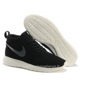 Nike Roshe Run Mid pour Femme Noir Cool Gris Roshe Run Blanche Court Tradition