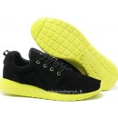 Chaussures Nike Roshe Run Homme Noir Jaune Strasbourg Roshe Run Nike Chaussures Montante