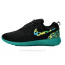 Nike Roshe Run Mid pour Homme Noir Cool Gris Roshe Run Noir Magasin Lille